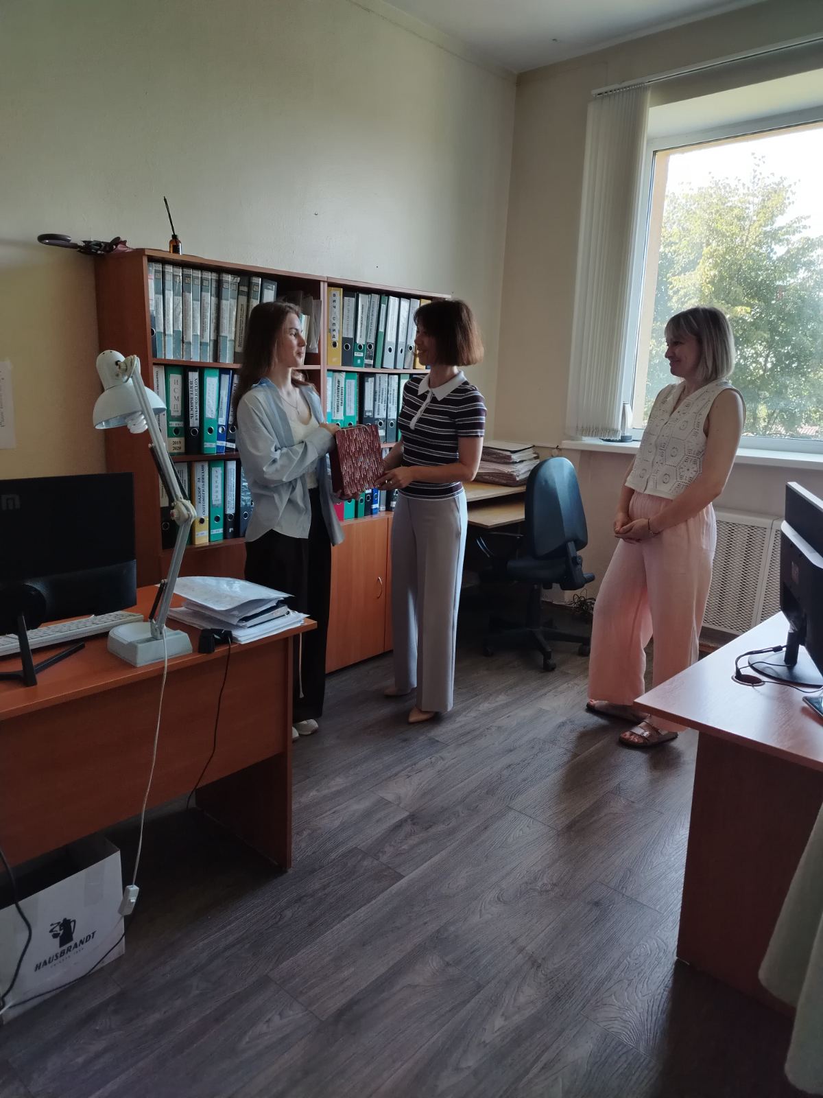 Встреча молодого специалиста в Рогачевском районном ЦГЭ