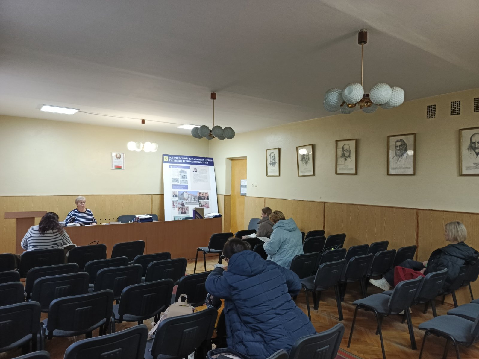 Гигиеническое обучение с работниками учреждений образования Рогачевского района