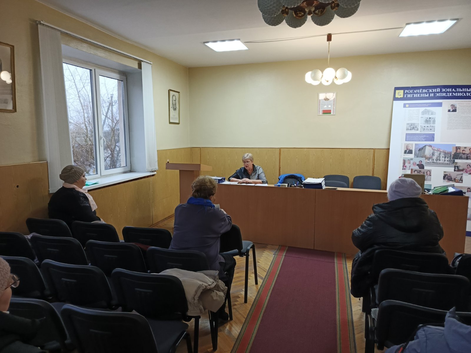 Гигиеническое обучение с работниками учреждений образования Рогачевского района