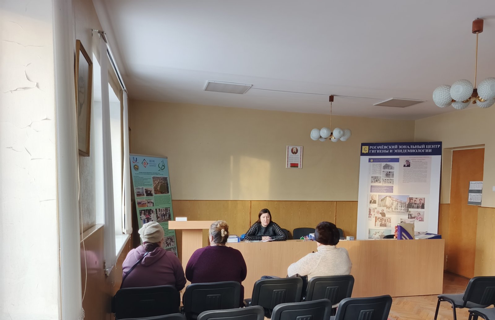 Гигиеническое обучение с работниками учреждений образования Рогачевского района