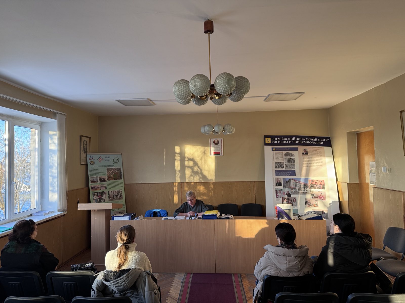 Гигиеническое обучение с работниками учреждений образования Рогачевского района