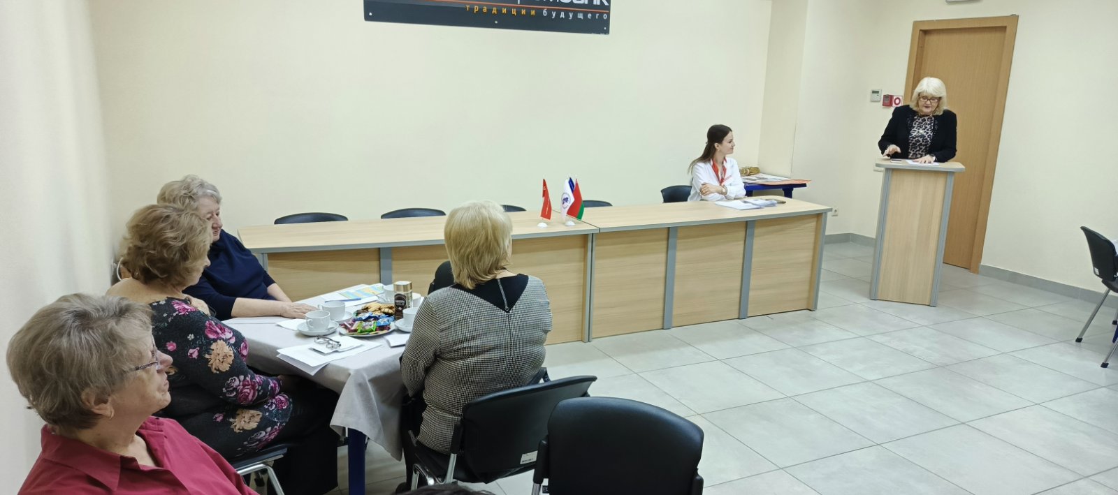 Занятие в рамках профилактического проекта «Здоровый образ жизни и долголетие»