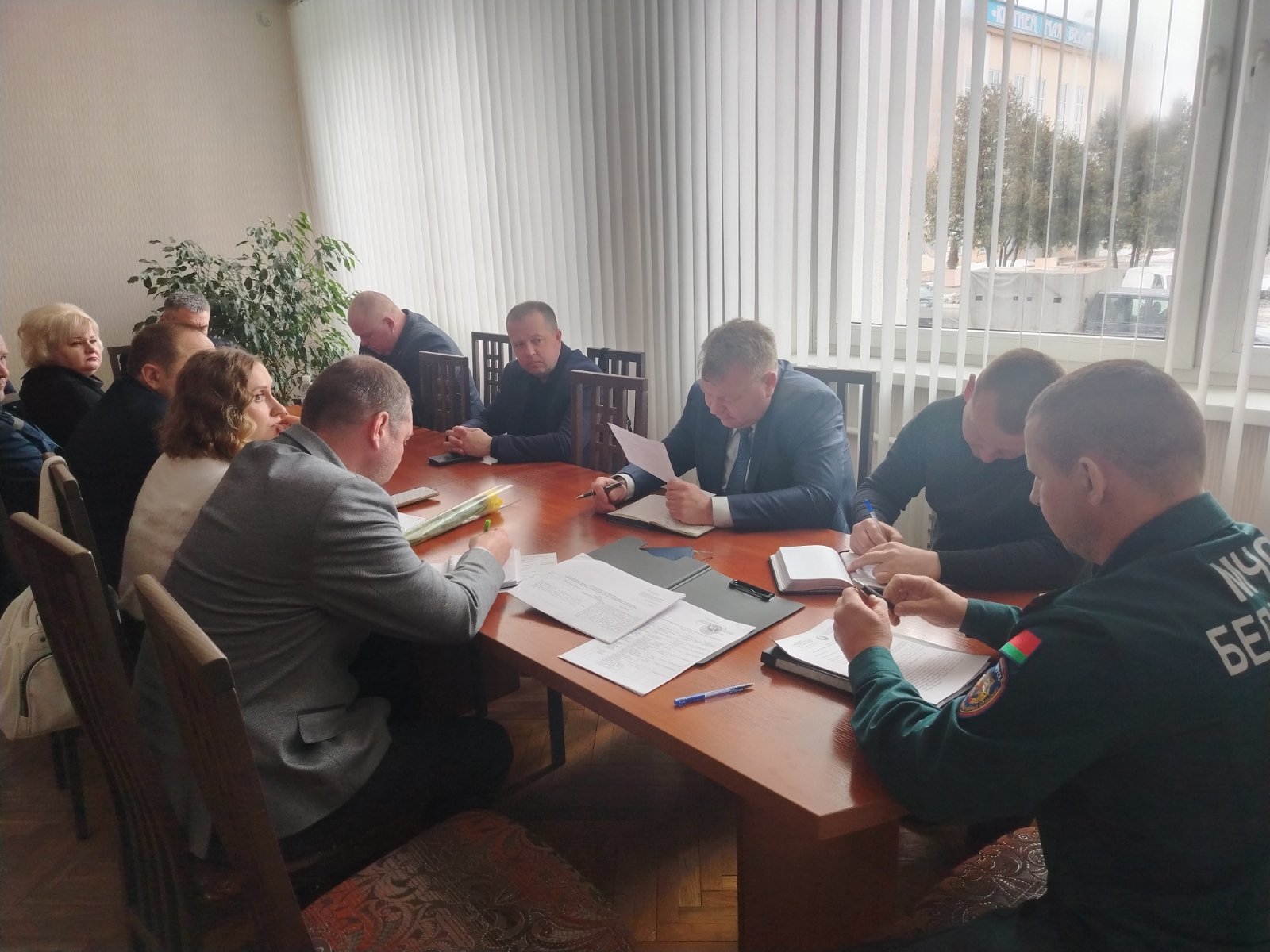 Заседание комиссии по ЧС