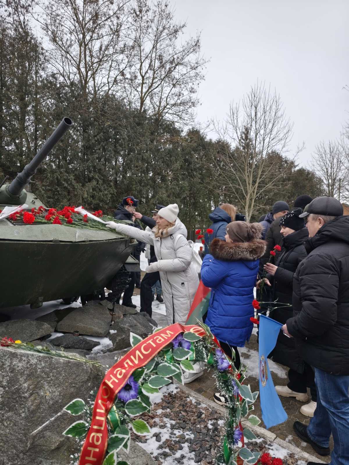 Участие в торжественном митинге «Во славу Подвига, во имя Памяти»