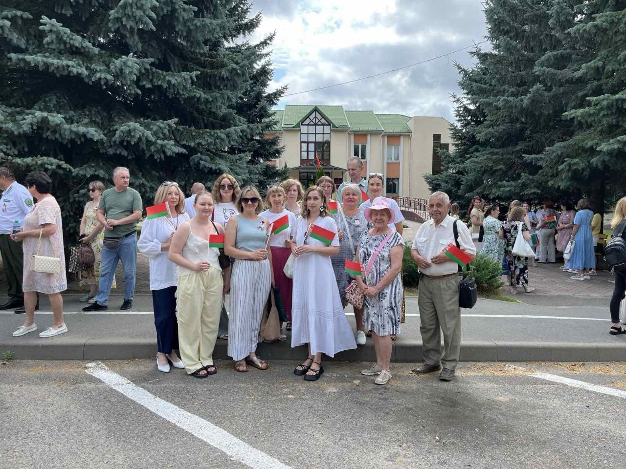 Участие в торжественных мероприятиях приуроченных к празднованию Дня независимости Республики Беларусь